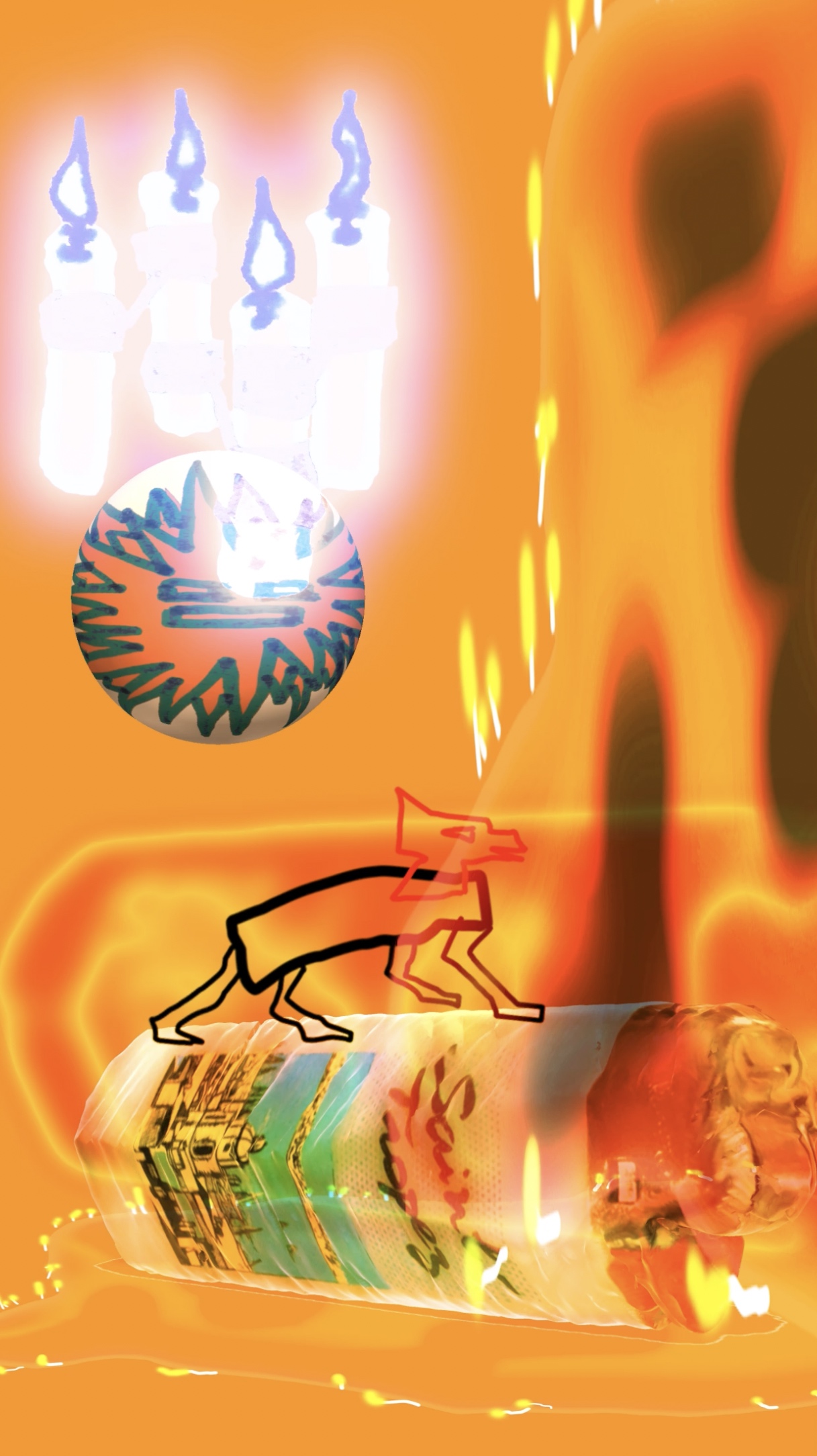 IRRLICHT BRANDSAND / GHOST LIGHT SCORCHING SAND
