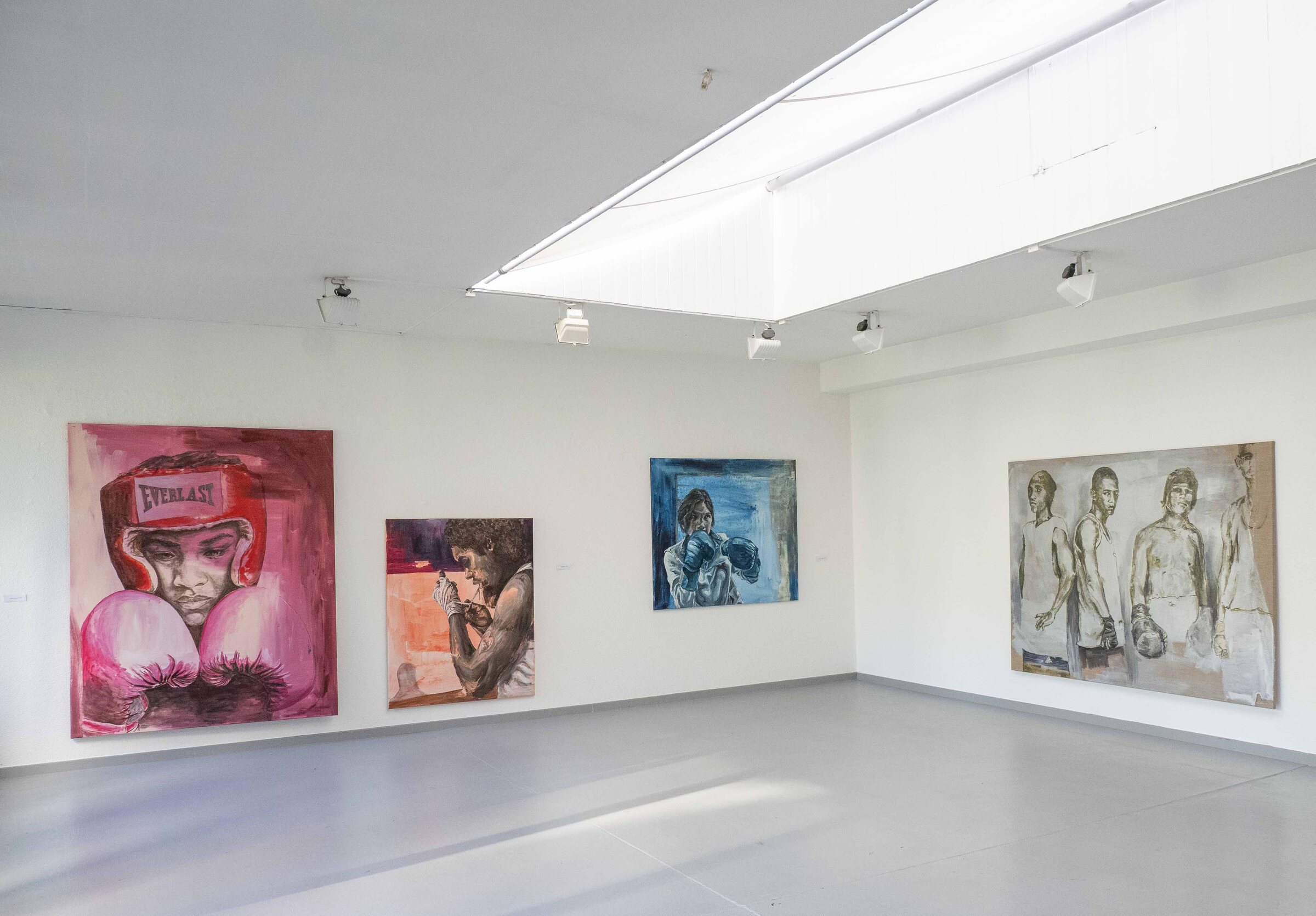 Fight Club exhibition view